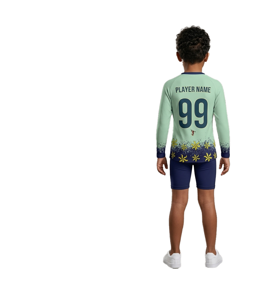 Maillot Ylang Élite Vert enfant