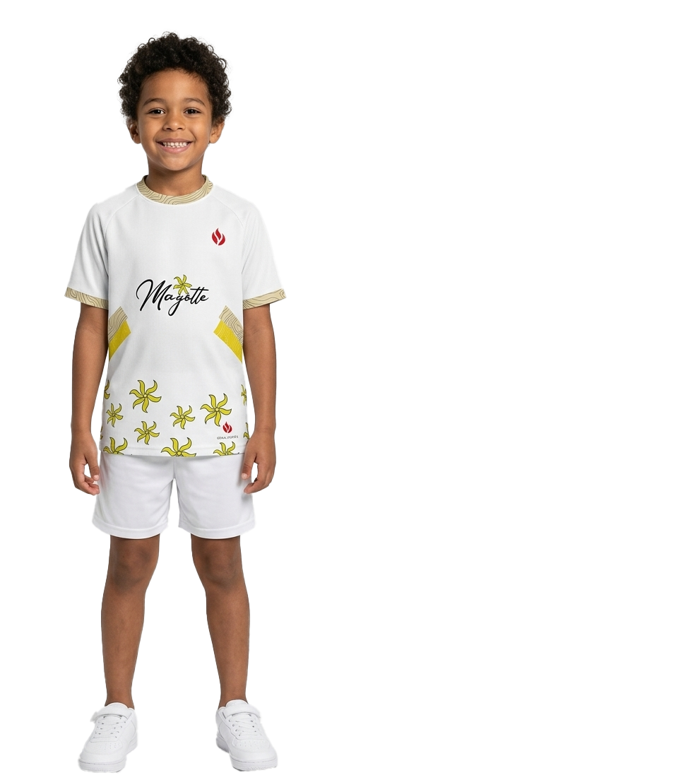 Maillot Ylang Élite Blanc enfant