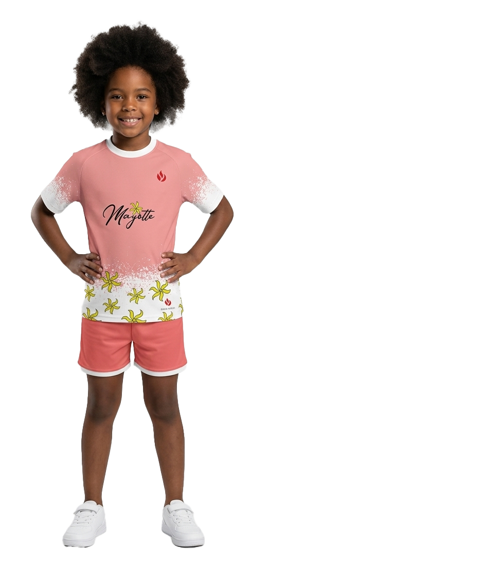 Maillot Ylang Élite Rose enfant