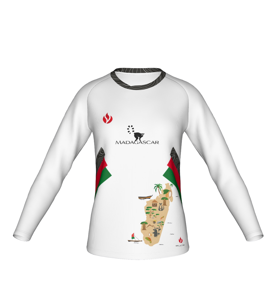 Maillot Madagascar Blanc enfant