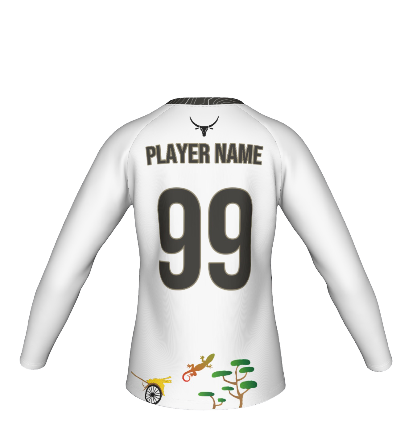 Maillot Madagascar Blanc enfant