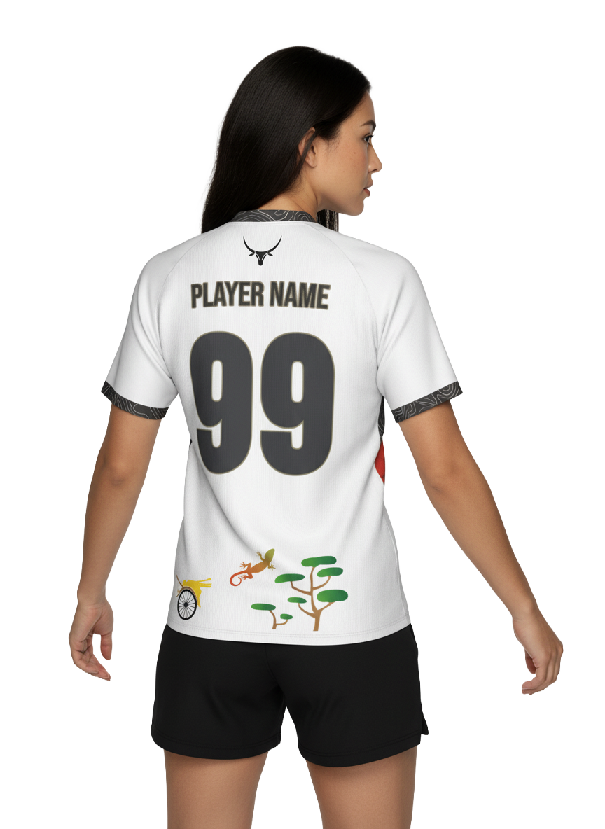 Maillot Madagascar Blanc