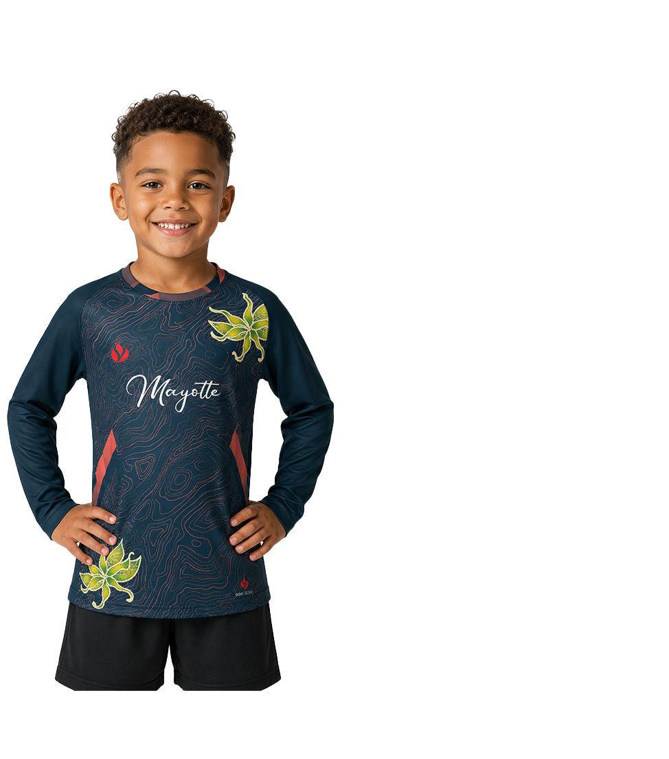 Maillot Ylang Prestige Bleu enfant