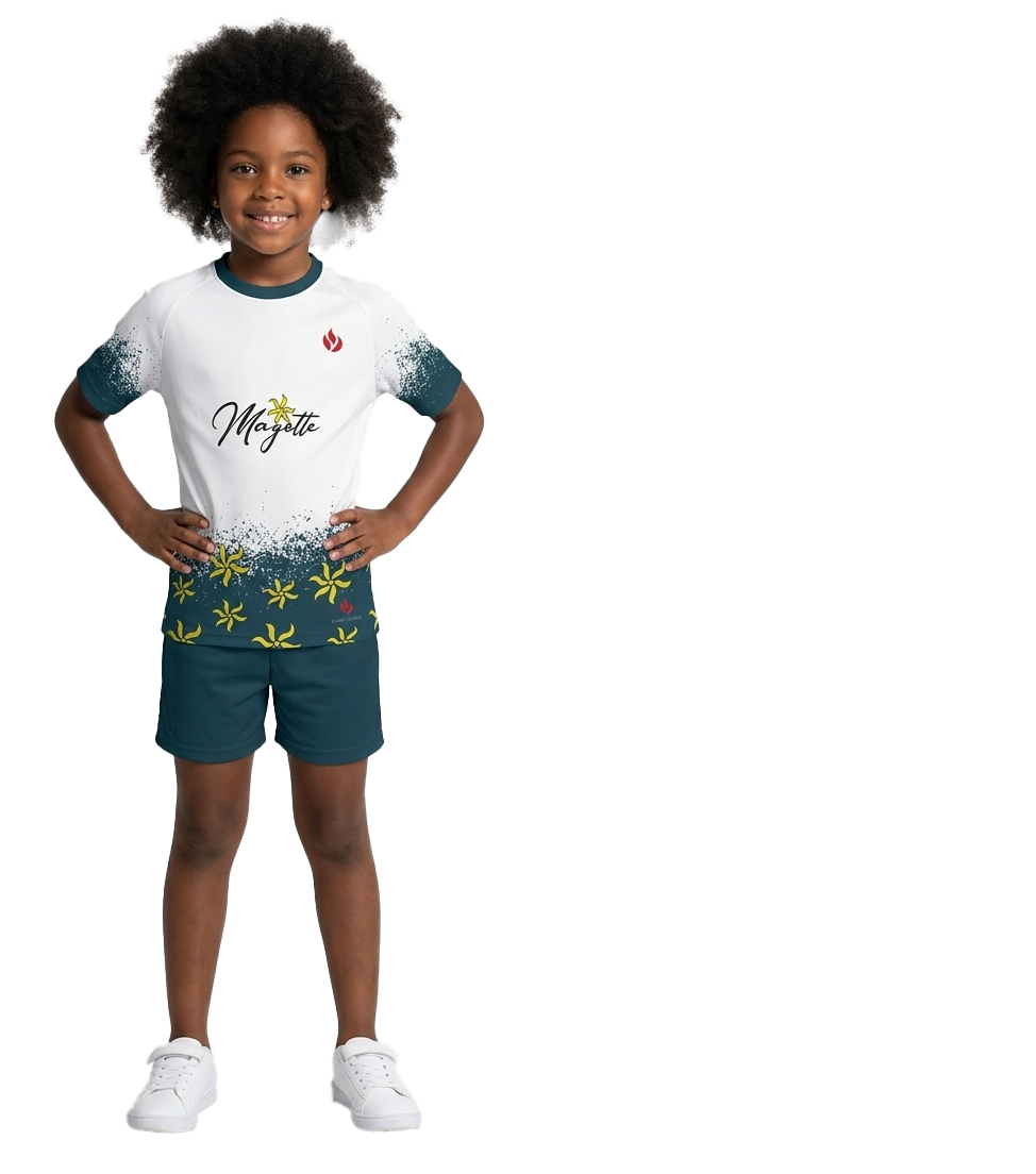 Maillot Ylang Élite Blanc enfant