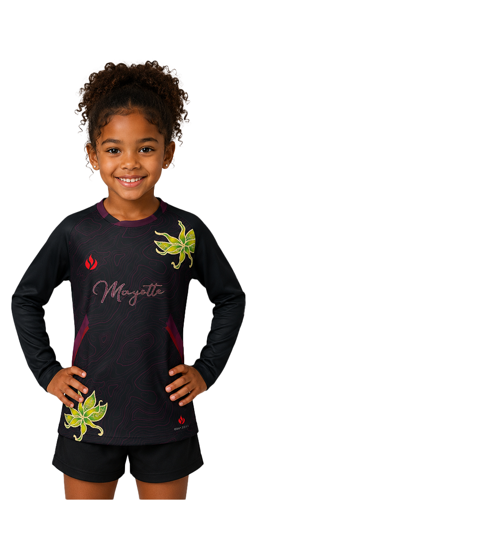Maillot Ylang Prestige Noir enfant