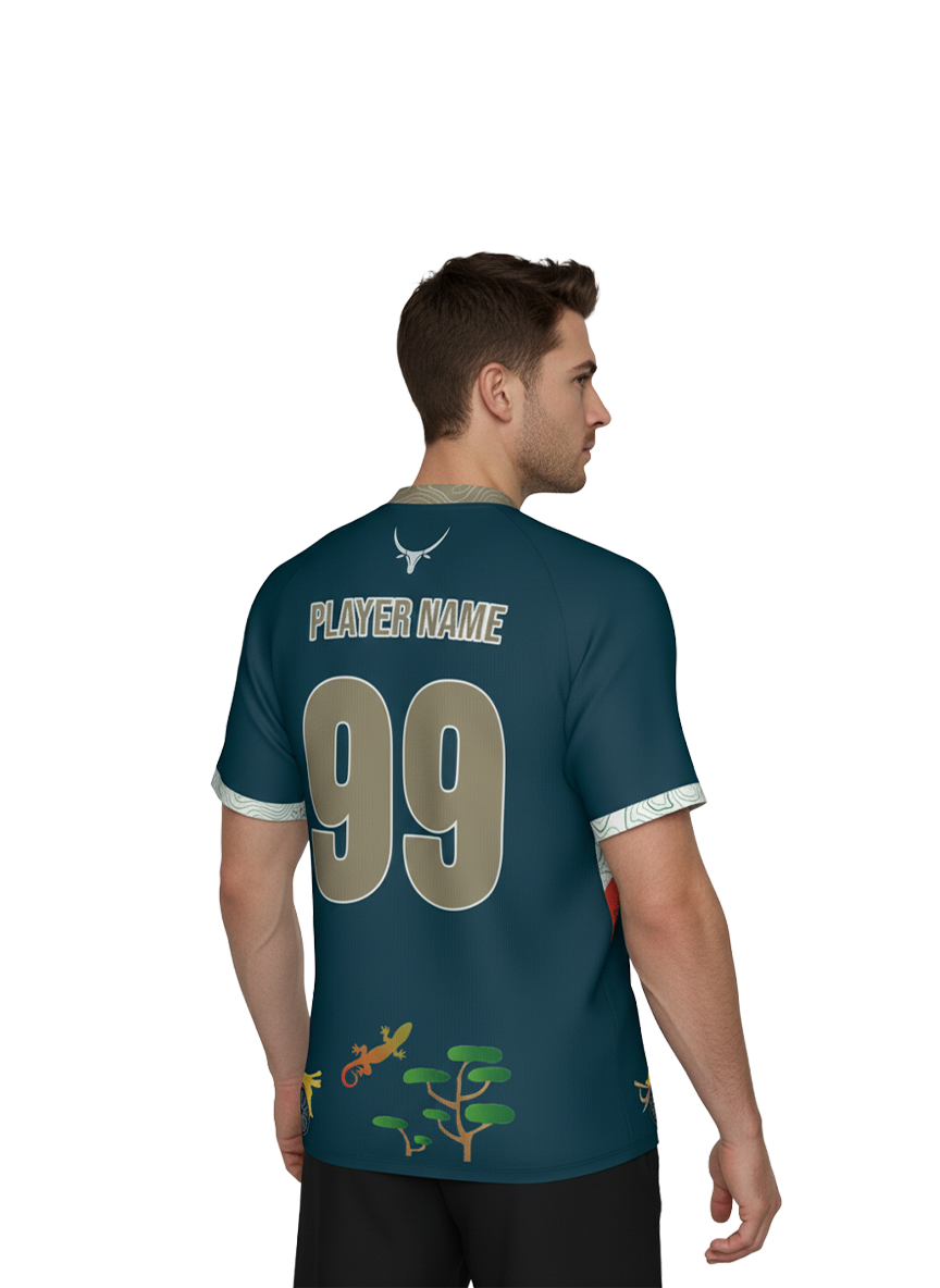 Maillot Madagascar Bleu Foncé