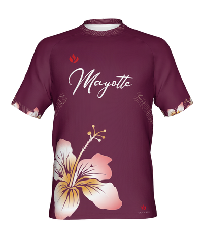 Maillot Tropic Fit Rouge bordeaux