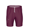 Short Tropic Fit Rouge bordeaux enfant