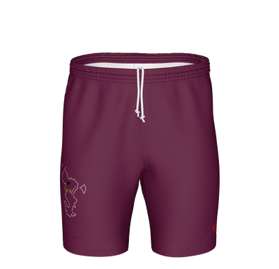 Short Tropic Fit Rouge bordeaux